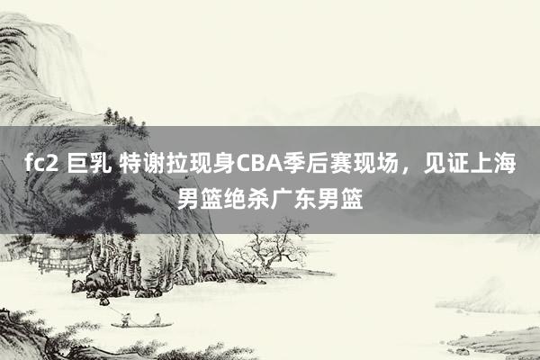 fc2 巨乳 特谢拉现身CBA季后赛现场，见证上海男篮绝杀广东男篮
